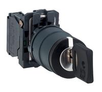 Schneider Electric Commutateur à clé XB5AG21 2 positions IP67 1 pièce
