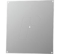 PS MP-M 542 - Plaque de montage, tôle d'acier galvanisée, 2 mm