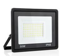 Psatfito G Projecteur LED 50w, 5400 Lm Projecteur LED Extérieur, Étanchéité Ip66 Lumière Blanche du jour 6000k Éclairage de Sécurité Extérieur pour Entrepôt, Garage, Arrière-Cour, 1 pièce