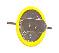 Psdndeww Durability ML1220 Batterie rechargeable 3 V avec broche à faible décharge pour applications industrielles Batterie rechargeable avec broche pliable