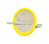 Psdndeww Durability ML1220 Batterie rechargeable 3 V avec broche à faible décharge pour applications industrielles Batterie rechargeable avec broche pliable