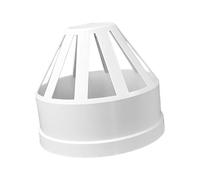 Psdndeww Housse de tuyau universelle pour grille d'aération de toit et canalisations de sous-sol, anti-pluie, filet de toit, cheminée ronde