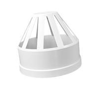 Psdndeww Housse de tuyau universelle pour grille d'aération de toit et canalisations de sous-sol, anti-pluie, filet de toit, cheminée ronde
