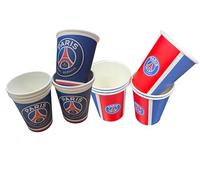 PSG 12 x verre gobelet jetable 25 ollection officielle PARIS SAINT GERMAIN