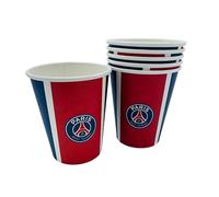 PSG 6 x verre gobelet jetable 25 ollection officielle PARIS SAINT GERMAIN