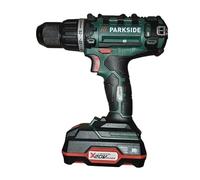 PSIDE Parkside® PABS 20-Li G8 Perceuse-visseuse sans fil 2 en 1 20 V avec batterie, chargeur, kit d'accessoires, visseuse sans fil