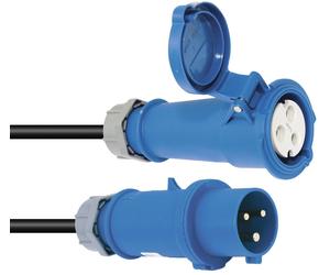 PSSO CEE Extension 16A 3x2.5 10m bleu - Câbles CEE