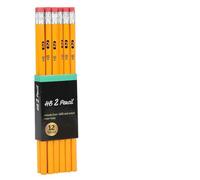 Pssopp 144 Pièces Crayons HB Crayons en Bois Pré-affûtés avec Noyau en Graphite Anti-casse Solide pour L'école Bureau Maison écriture Fournitures de Dessin