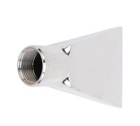 Pssopp Buse de Fontaine en Forme d'éventail, Arroseur en Acier Inoxydable pour Bassin de Jardin, Filetage de 3/4 Pouces, Irrigation par Pulvérisation Large pour Zones de Divertissement