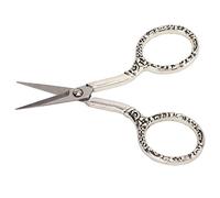 Pssopp Ciseaux de Broderie Vintage Petits Ciseaux de Couture Petites Cisailles avec Gaine de Protection de Lame en Acier Inoxydable et Chaîne de Cou pour la Couture Artisanat Bricolage