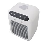 Pssopp Climatiseur Portable avec Technologie Hydro-Chill, Mini Refroidisseur par évaporation pour Chambre, Bureau, Chambre à Coucher, Batterie 3 Vitesses 1200 MAh
