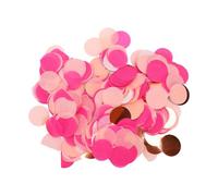 Pssopp Confettis Ronds de 2,5 Cm, 30 G, Feuille de Tissu Colorée, Points Mélangés, 1 Pouce, Ne Se Décolore Pas, pour Décoration de Table, Ballon, Fête D'anniversaire, (30g)