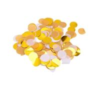 Pssopp Confettis Ronds de 2,5 Cm, 30 G, Feuille de Tissu Colorée, Points Mélangés, 1 Pouce, Ne Se Décolore Pas, pour Décoration de Table, Ballon, Fête D'anniversaire, (30g)