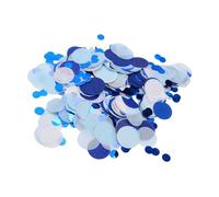 Pssopp Confettis Ronds de 2,5 Cm, 30 G, Feuille de Tissu Colorée, Points Mélangés, 1 Pouce, Ne Se Décolore Pas, pour Décoration de Table, Ballon, Fête D'anniversaire, (30g)