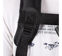 Pssopp Double Bandoulière Universelle pour Tondeuse, Ceinture Réglable en Forme de M avec épaulière Adoucissante, pour Débroussailleuse, Tronçonneuse, Professionnels du Jardin