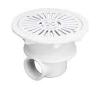 Pssopp Drain Principal de Piscine Drain de Sol G2 Filetage Interne ABS Principal de Piscine enterré avec Raccord Union pour Une Installation Facile