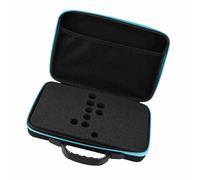 Pssopp Pssopp Étui de Rangement, étui en Cuir EVA à Coque Rigide avec Fermeture éclair Solide pour 60 Bouteilles 5 ML 10 ML 15 Organisateur de Stockage de Voyage Antichoc Huile Essentielle