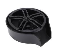 Pssopp Rinceuse à Verre pour évier de Cuisine Lave-tasse en Acier Inoxydable G1 Kit Complet de Nettoyage à Pression Rapide à 2 Fils pour Biberons Bar Verrerie Utilisation en Cuisine (BLACK)