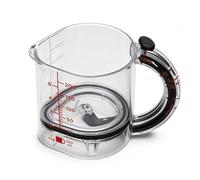 Pssopp Tasse d'ustensiles de Mesure, ABS Transparent, Plus de Cuillères à Mesurer, Désordre pour la Cuisson, Huile de Cuisson, Liquide, Mesure Réglable, Tasse à Mesurer Réglable (Type 1)