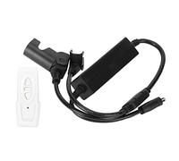 Pssopp TéléCommande de Levage sans Fil 29 V pour Moteur Unique avec écran LCD 433,92 MHz, Portée de 20 M, Récepteur et Support Inclus, pour Commande de Fenêtre électrique