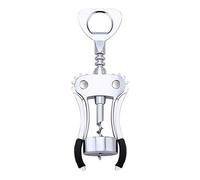 Pssopp Tire-bouchon pour Bouteilles de Vin, Tire-bouchon Multifonctionnel Manuel en Alliage de Zinc, Ouvre-bouteille de qualité Supérieure pour la Maison, la (bande antidérapante pour ouvre-bouteille)
