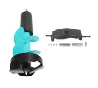 Psytfei Kit de tarière à Glace électrique 6 Pouces, Lames incisives à Impact avec positionneur
