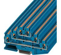 Phoenix Contact Bloc de jonction à plusieurs étages PT 2,5-3L BU 3210509 0,14-4 mm² 5,2 mm bleu