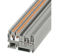 Phoenix Contact Phoenix Contact Borniers de passage 0,14-4 mm², 5,2 mm, gris PT 2,5-TWIN/1P Quantité:50