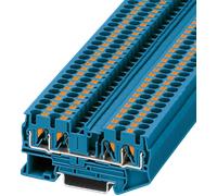 Phoenix Contact Phoenix Contact Bornes de passage PT 4-QUATTRO BU 0,2-6 mm², bleu Quantité:1