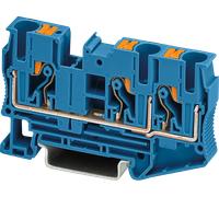 Phoenix Contact Phoenix Contact Bornier de passage 0,5-10 mm², AWG 20-8 PT 6-TWIN BU Quantité:1