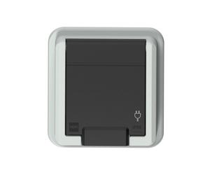 PT GRIS PRISE 1X Z/U AVEC RABAT IP55 PINCES AQUANT 2K 5041-70