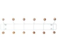 Pt living Patère 12 crochets - Blanc