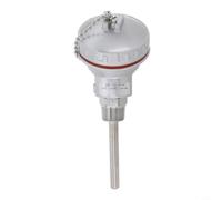 PT100 robuste pour sonde de capteur de température RTD, construction en acier inoxydable 304, tête de terminal filetée 1/2 NPT pour contrôle de processus industriel