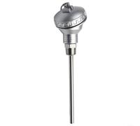 PT100 Sonde de capteur de température filetage NPT 1,27 cm Tête en acier inoxydable Large plage de -200 à 420 °C Plusieurs longueurs de tuyau 8 mm de diamètre pour contrôle de processus industriel
