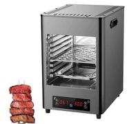 PtaTritious Gril à Steak électrique 1700 W/3400 W, Four à Steak avec Temps et température réglables, température maximale de 800 °C (212 à 1472 °F), idéal pour Une Utilisation en Cuisine intérieure B