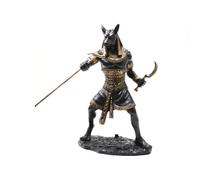 PTC Statue mythologique égyptienne Guerrier Combattant Seth 25,4 cm