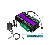 Ptdfjspt SMS GSM 4G LTE 8 Canaux Relais Interrupteur Marche/Arrêt pour Commande de Moteur D'Ouvre-Porte SM8-WLTE APP Télécommande Prise Ue