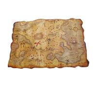 Carte au trésor - Pirate - 29x45cm - Déguisement - Décoration - Anniversaire