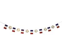 guirlande drapeaux ballon foot france supporter 5m - 22399