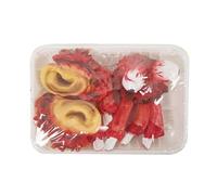 P'TIT CLOWN - 28171 - Barquette d'Organes Sanglants en Plastique - Accessoires de Décoration Halloween Effrayants pour Créer une Ambiance Terrifiante