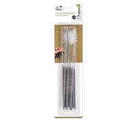 P'TIT Clown - 41114 - Cierges Magiques - Lot de 10 - Accessoires pour Fêtes Anniversaires, Mariages, Noël, Nouvel an, Décoration Gâteaux - Durée d'illumination Environ 45 Secondes - F1-28 cm