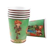 P'TIT Clown re14056 - Sachet 8 Gobelets Robin des Bois™ 25 cl
