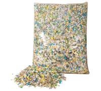 P'TIT Clown re31304 - Confettis multicolores dépoussiérés, 450 grammes