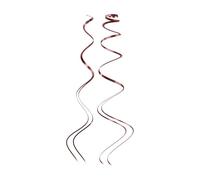 P'tit Clown - Spirale métallisée à Suspendre - Rose Gold - Lot de 12 - ref 22626