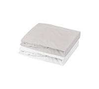 P'TIT DODO Set de 2 draps-housses Jersey coton 60 x 120 cm