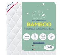 Matelas bébé déhoussable ultra-doux BAMBOO sans traitement 60x120