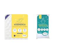P'TIT LIT - Matelas Enfant/Bébé Indispensable - 70x140 cm - Climatisé & Protège Matelas Bébé Anti Acariens | Alèse Imperméable 70x140 cm - Bouclette 100% Coton - Absorbant et Silencieux - Oeko Tex®