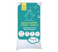 P'tit Lit - Protège Matelas Bébé Couffin - Landeau - Nacelle | Alèse Anti Acariens et Imperméable - Bouclette 100% coton