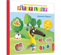 Mon Cahier D'autocollants P'tit Loup Joyeuses Pâques ! - Avec + De 80 Stickers