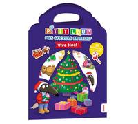 P'tit loup - mes stickers en relief - vive noel 30 stickers - Orianne Lallemand - Auzou Philippe Eds - broché - Livre-jeu